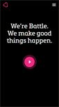 Mobile Screenshot of battlemedialab.com